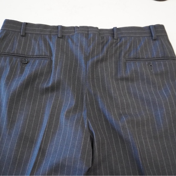 Armani Collezioni Grey Pinstripe Suit - Picture 9 of 16